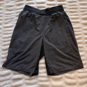 Lulu Lemon Men's Dark Gray Athletic Shorts